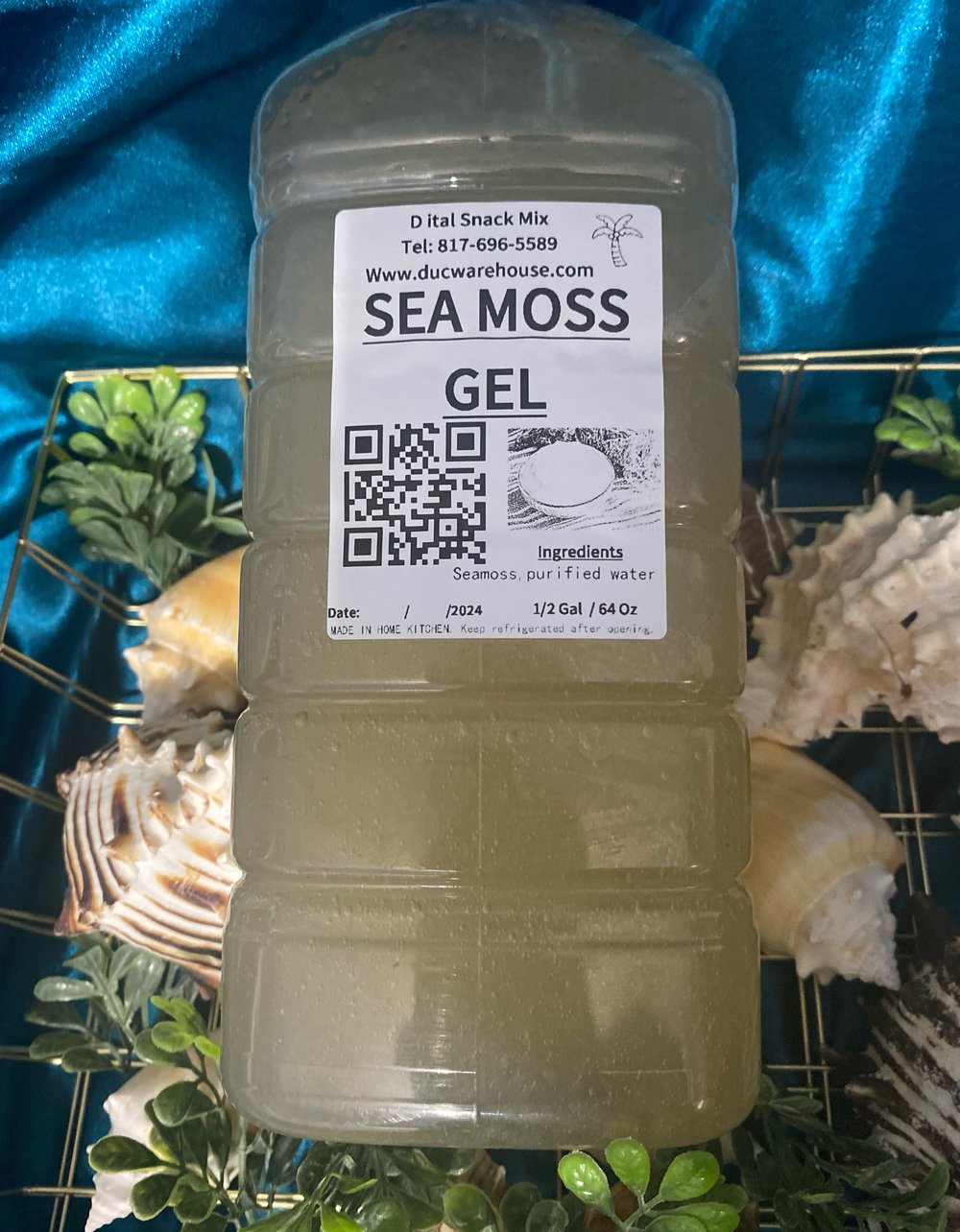 Image of Organic Sea Moss Gel 17oz  (Pick up or Delivery Fees may apply )