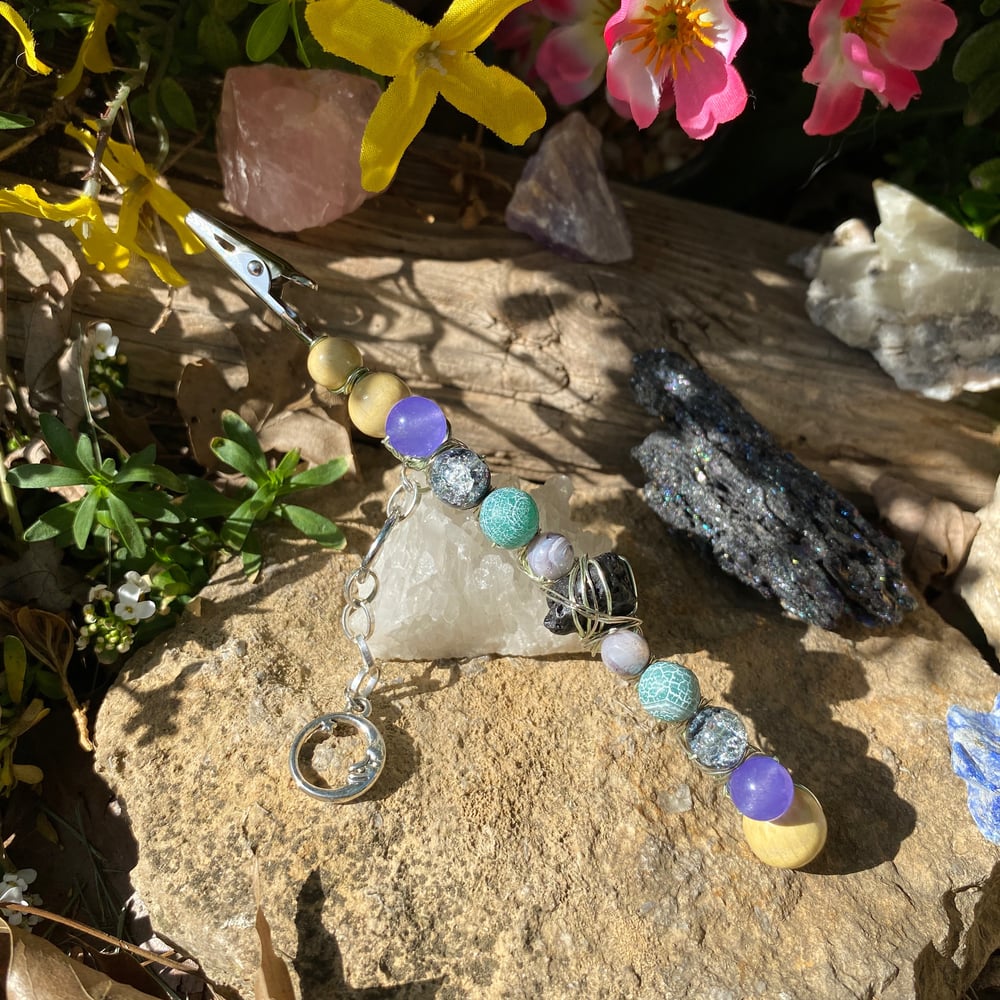 Image of water in the moon roach clip
