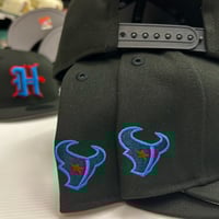 Image 3 of New Era 9Fifty Black Team