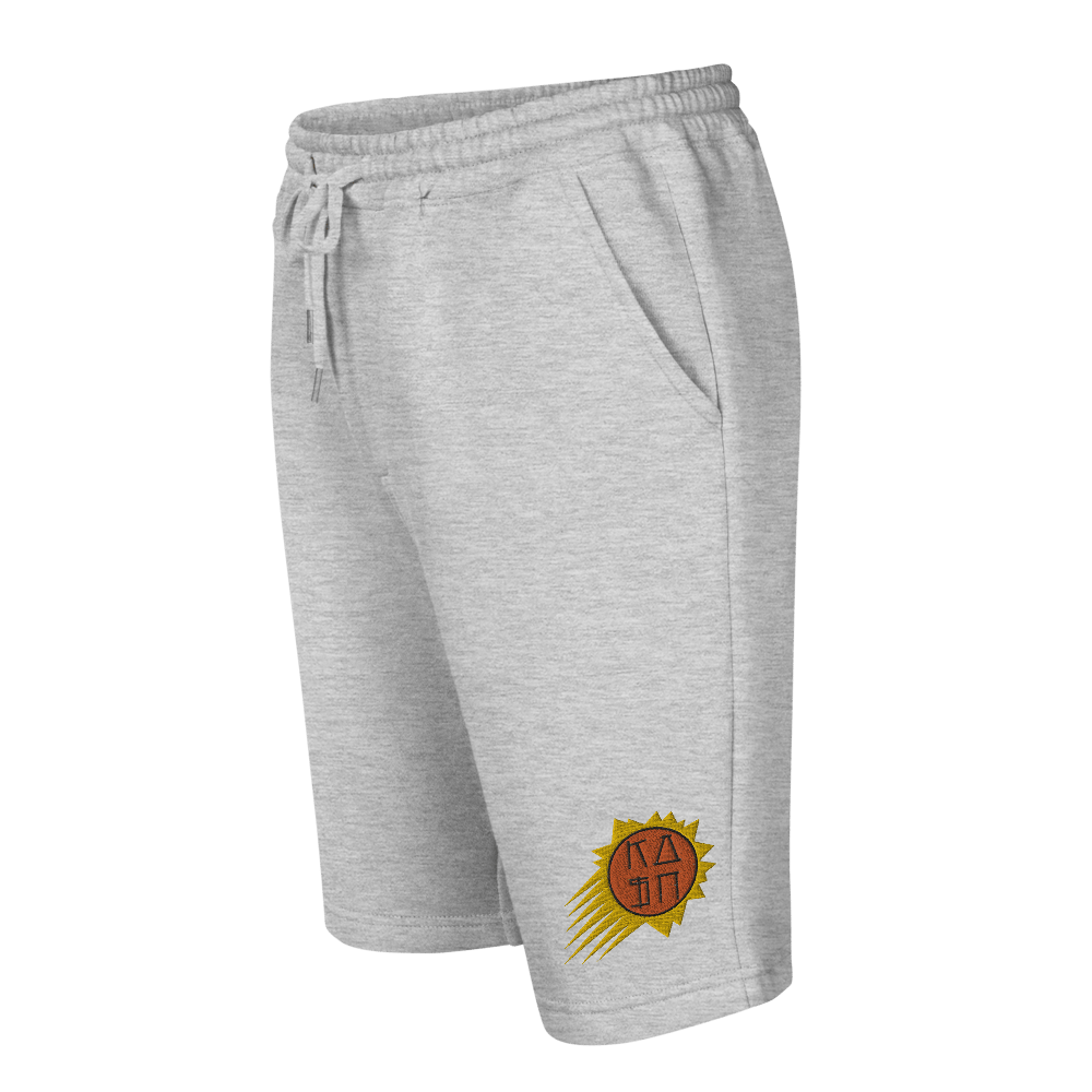 Image of IN THE SUN ' EMBROIDERY FLEECE SHORTS 