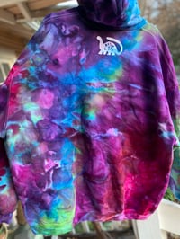 Image 7 of 4XL Mom I’m Scared Come Pick Me Up Tie Dye Hoodie