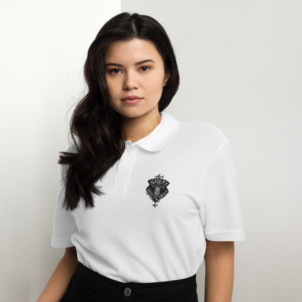 Wicked Academy unisex polo shirt