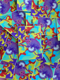 Image 1 of Fuck You Possum Sticker 