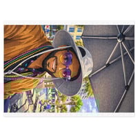 Jigsaw puzzle with tin