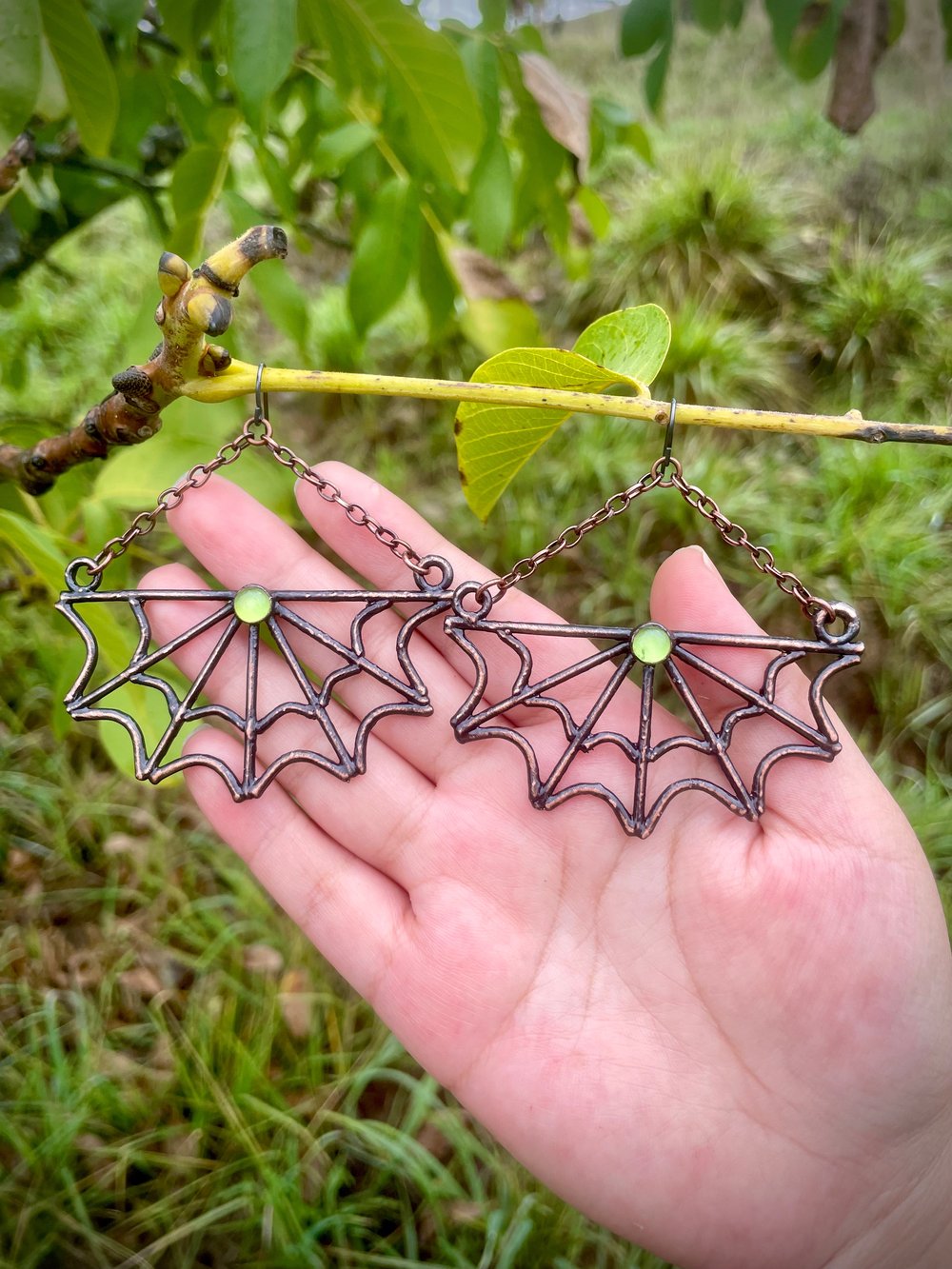 Spiderweb Earrings