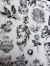 Image 5 of Black & Grey Walk-In Poster