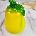 Vintage Murano glass pear