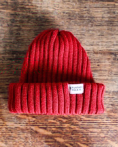Image of Merino Wool Rolled Watch Cap