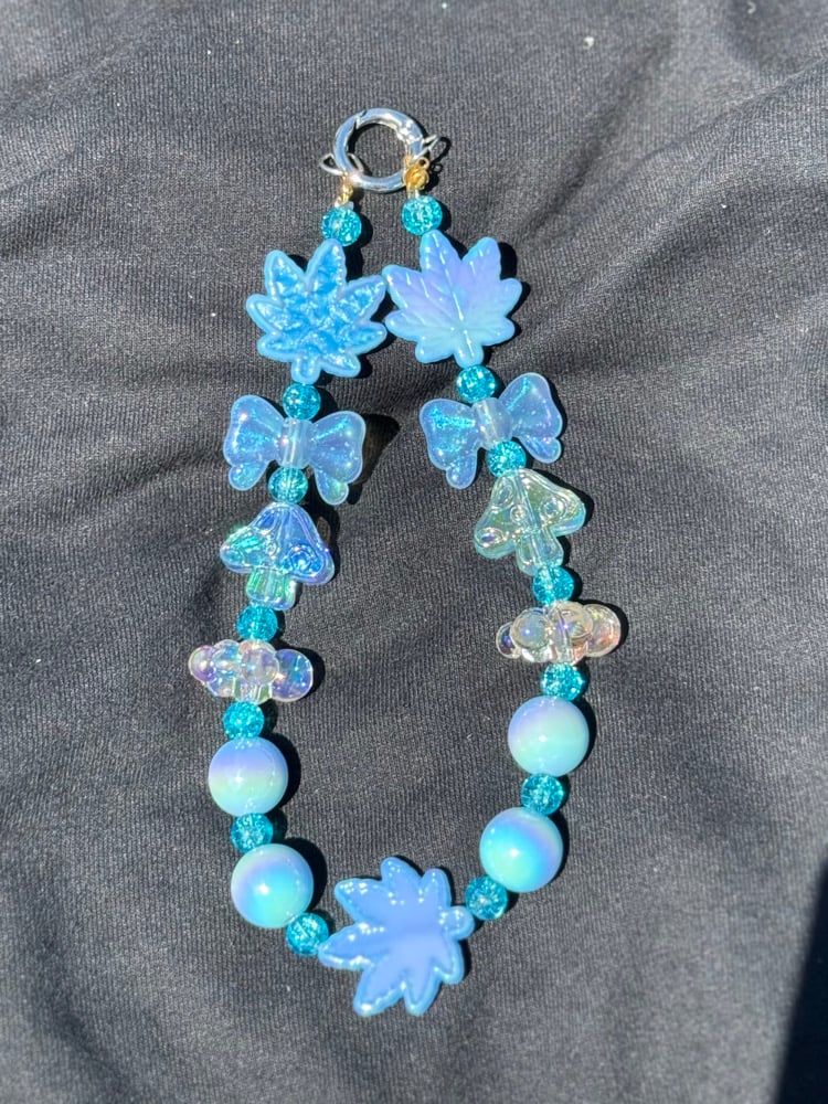 Image of Single Bag Charm - Blue 