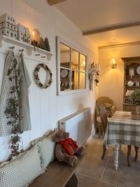 Image 4 of Felt Foliage & berry wreath