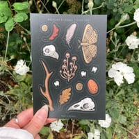 Image 4 of Woodland Offerings A6 Sticker Sheet