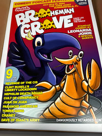 Image 1 of BROHEMIAN GROVE EVENT POSTER 2024 Comic Leonarda Jonie