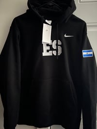 Image 1 of ES - Black Nike hoodie 