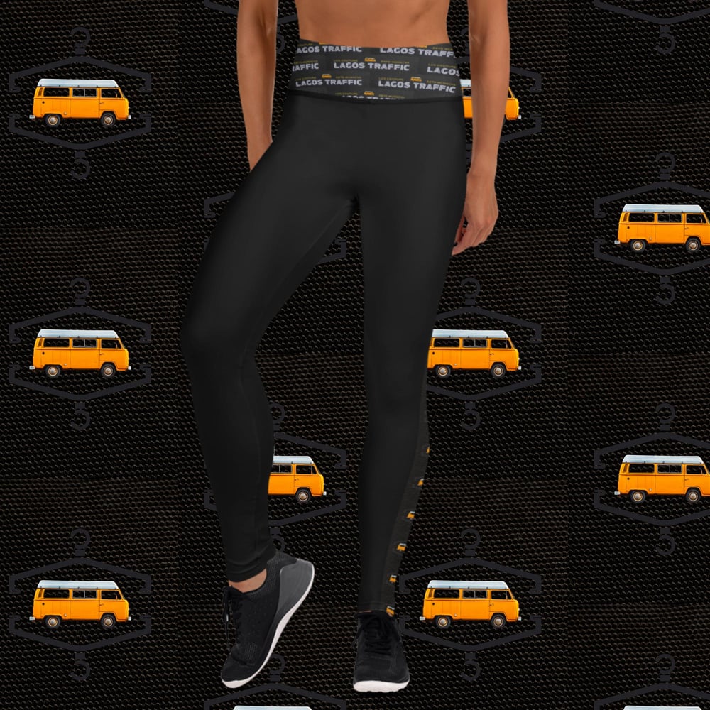 HAUTE COUTURE YOGA LEGGINGS (BLK)