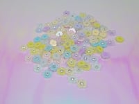 Image 2 of flower nail decoration with rhistone