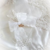 Image 2 of PRE-ORDER Teddy Bear Charm Pearl Handle Basket 