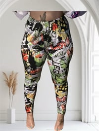 Image 1 of Newspaper Leggings 
