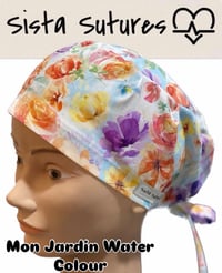 Image 4 of Floral Scrub Hats