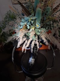 Image 1 of Western Boot Blue/Yellow