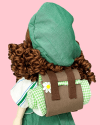 Image 4 of RESERVED FOR DINITSA GIRL SCOUT SMALL ART DOLL 