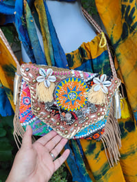 Image 3 of Chilean Bag -Cream fringes 3