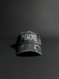 Image 1 of RISE THROUGH CHAOS VINTAGE BLACK DAD HAT