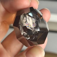 Image 5 of Smoky Quartz Faceted Flame (16B)