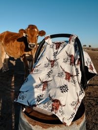 Longhorn Car seat cover