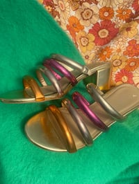 Image 2 of Metallic heels 