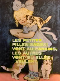 Image 3 of Tableau LES PETITES FILLES…