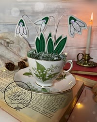 Image 1 of A cup of Snowdrops