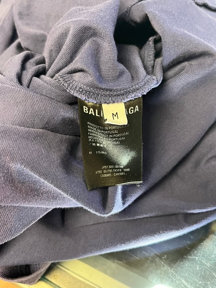 Image of Balenciaga Paris Recycle Tee