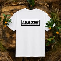 Image 2 of Leazes Tee - Front & Back Logo - WHITE