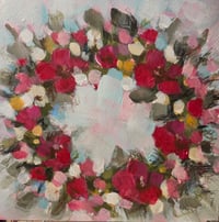 Floral Wreath    8x8