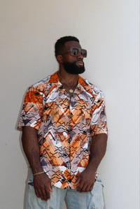 Image 1 of The chidike shirt - dye  rust