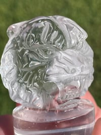 Image 10 of Clear Quartz Crystal Tiger Carving #1794