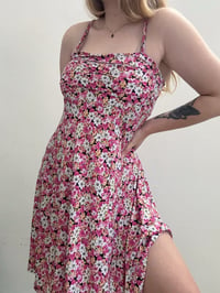 Image 2 of Pink floral dress // L 