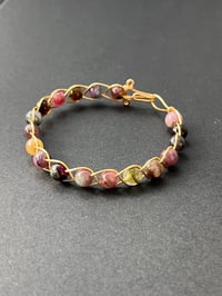 Image 5 of Vibrant Rainbow Tourmaline Bracelet