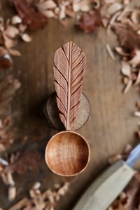 Image 1 of Feather~ Coffee Scoop 