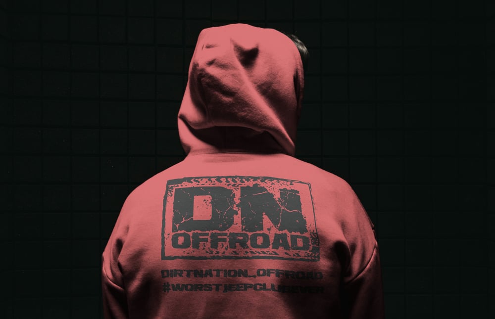 Dirtnation Hoodie 2024 Logo Red