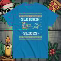 Image 5 of Sleighin' Slices Ugly Christmas Tee