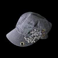 dark blue / grey patrol hat
