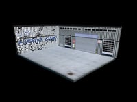 Image 1 of 1/64 CUSTOM SHOP GARAGE or (Personalize with your name)