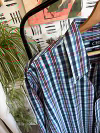 Image 2 of Plaid button up