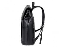 Image 3 of MENS BLACK LEATHER BACKPACK