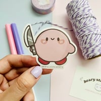 Image 2 of Knife Kirby Vinyl Sticker