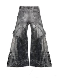 Image 3 of SS24 ‘Scarvein’ Two Tone Denim
