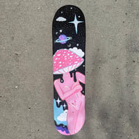 Image 1 of Mushroom Creature Skateboard