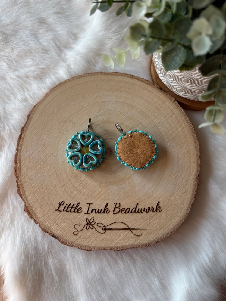 Image of Ceramic Floral Earrings