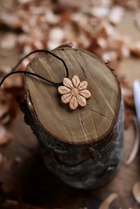 Image 6 of Daisy Flower- Pendant Necklace 